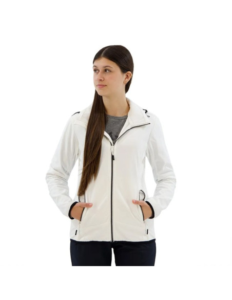 Chaqueta Cmp ZIP HOOD bianco