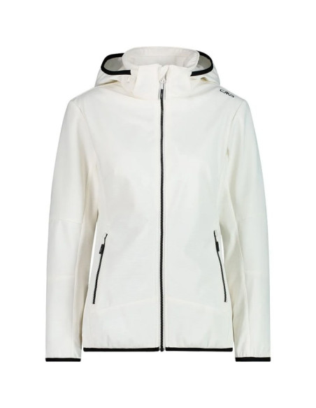 Jacke Cmp ZIP HOOD bianco