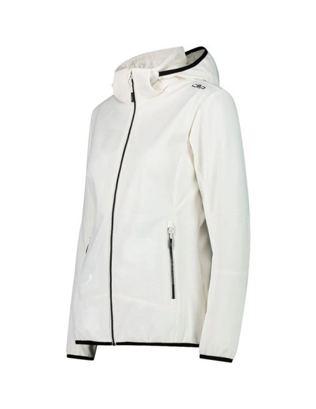 Casaco Cmp ZIP HOOD bianco