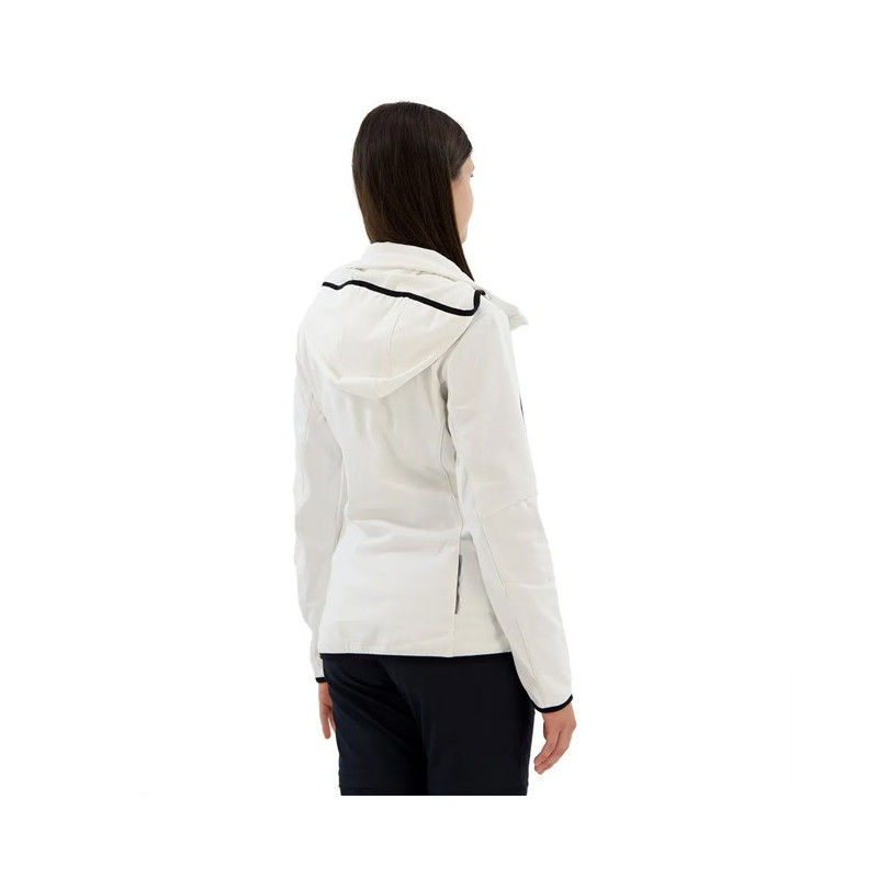 Takki Cmp ZIP HOOD bianco