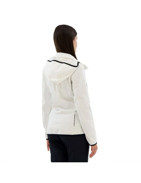 Casaco Cmp ZIP HOOD bianco