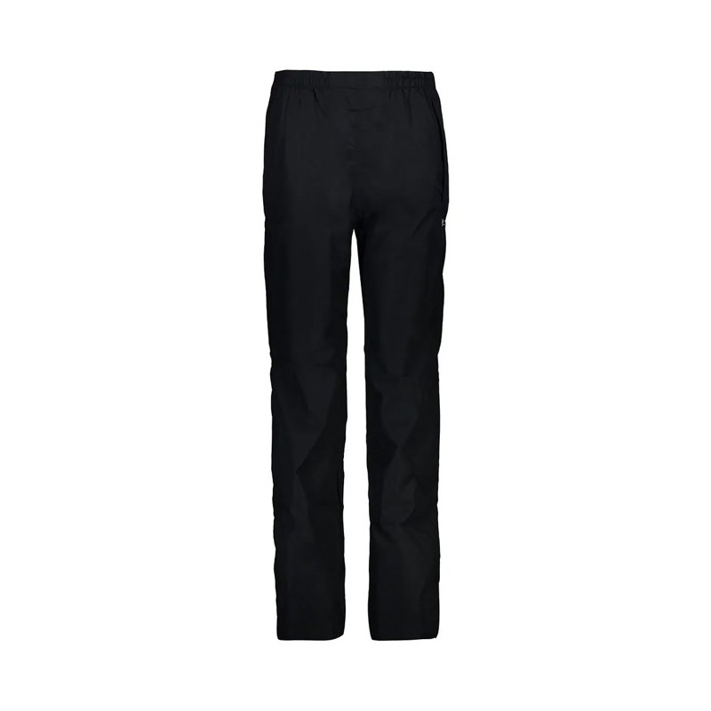 Calças Cmp WOMAN PANT RAIN FULL LENGHT ZIPS nero