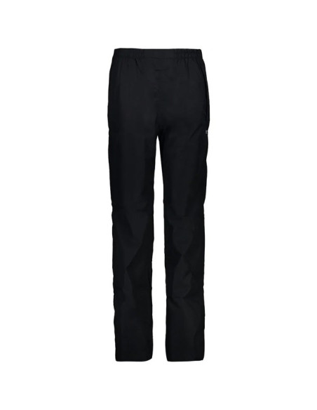 Hosen Cmp WOMAN PANT RAIN FULL LENGHT ZIPS nero