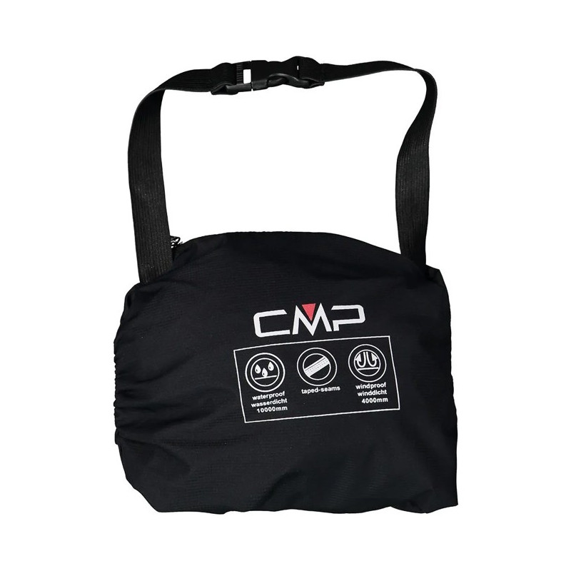 Pants Cmp WOMAN PANT RAIN FULL LENGHT ZIPS nero