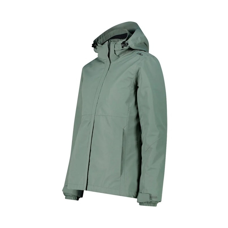 Jas Cmp ZIP HOOD mineral