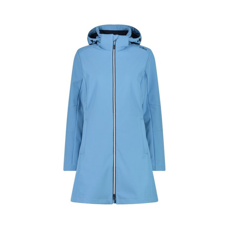 Anorakki Cmp WOMAN ZIP HOOD niagara