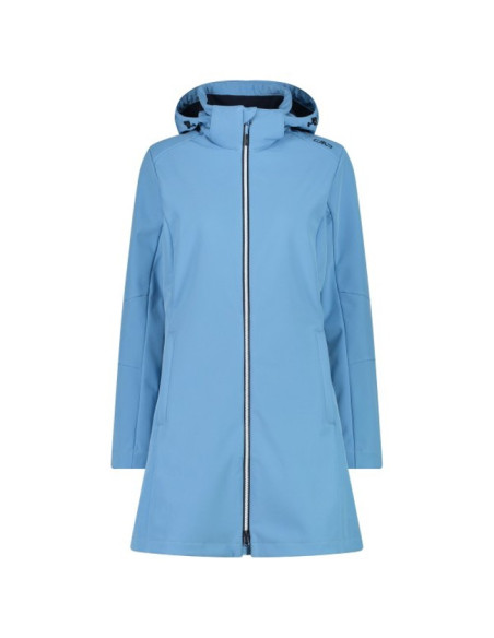 Parka Cmp WOMAN ZIP HOOD niagara