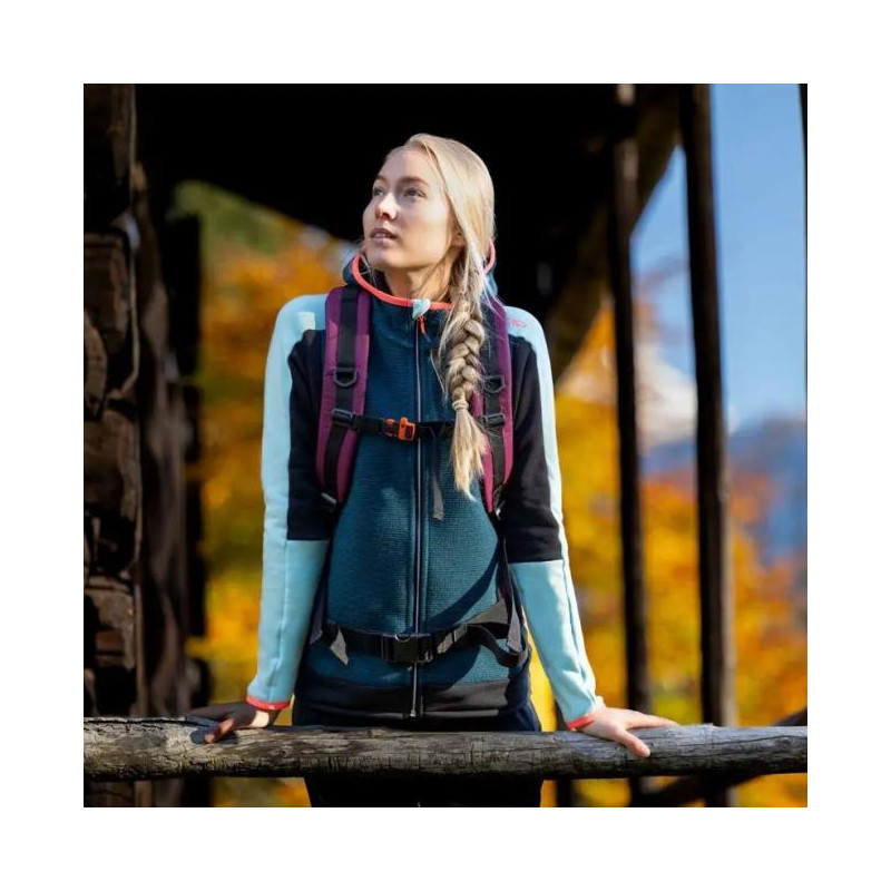 Cmp Woman Jacket Fix Hood