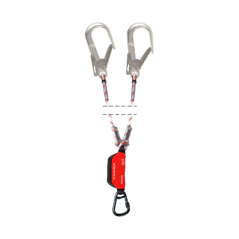 Camp Safety Retexo Rope Double 135 cm (1176 + 2 x 0984)