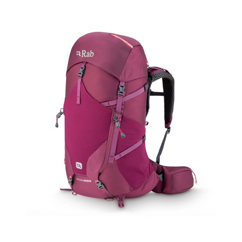 Kuprinė Rab EXION 45 ND Mulberry