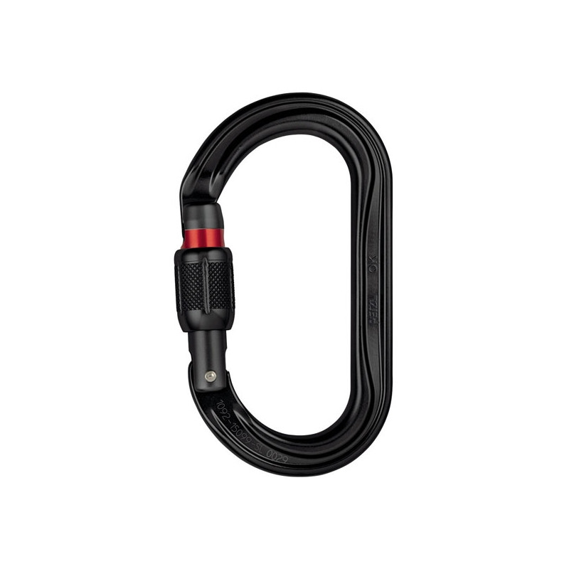 Petzl OK Screw-Lock Negro