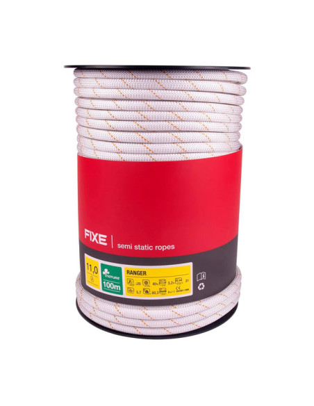 Fixe Cuerda Ranger 11mm 100m Blanca