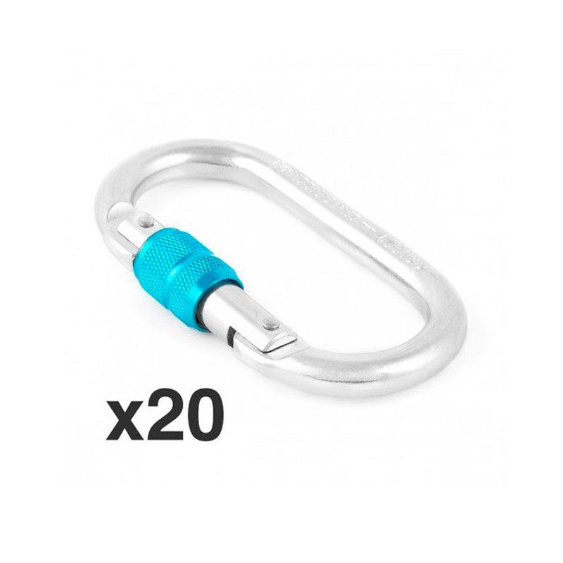 Fixe Simetrico Acero Rosca Pack 20 uni