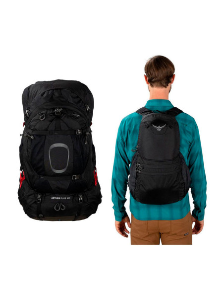 Back Pack Osprey AETHER PLUS 100 Black L/XL