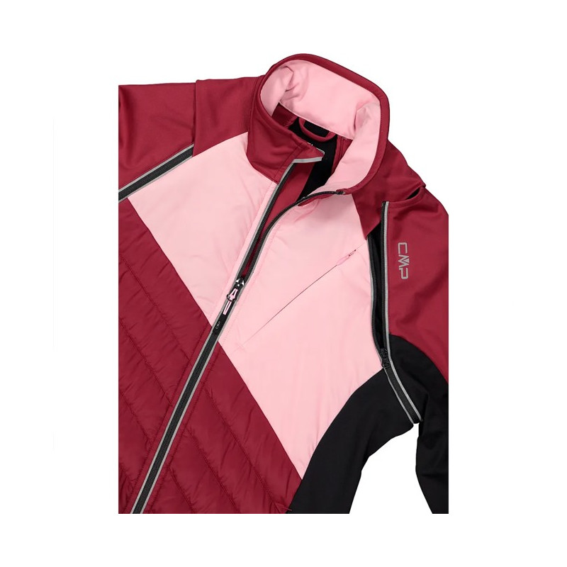 Jas Cmp DETACH SLEEVES Peony