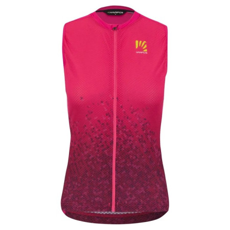 Tričko Karpos VERVE EVO W SLEEVELESS Cabaret/Magenta H
