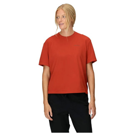 Tričko Marmot AIREXCHANGE SOLARSHIELD CREW SS Sumac