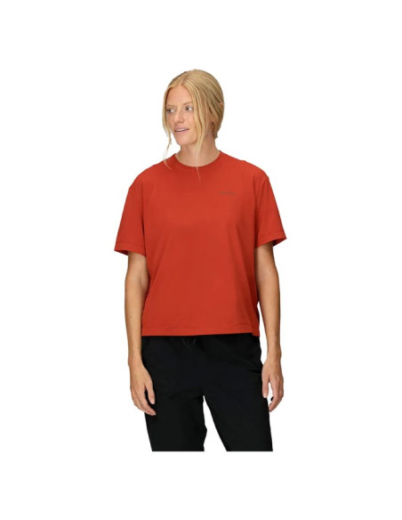 T-Shirt Marmot AIREXCHANGE SOLARSHIELD CREW SS Sumac
