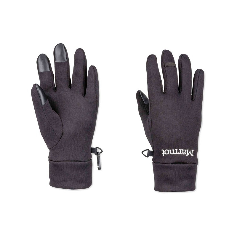 Handskar Marmot POWER STRETCH CONNECT GLOVE Black