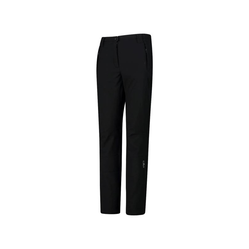 Cmp WOMAN PANT WITH INNER GAITER nero