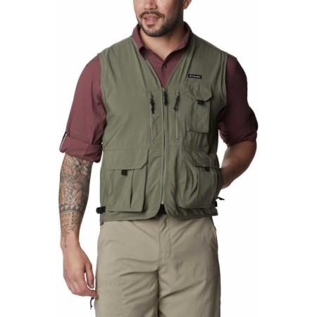 Väst Columbia SILVER RIDGE UTILITY VEST Stone Green