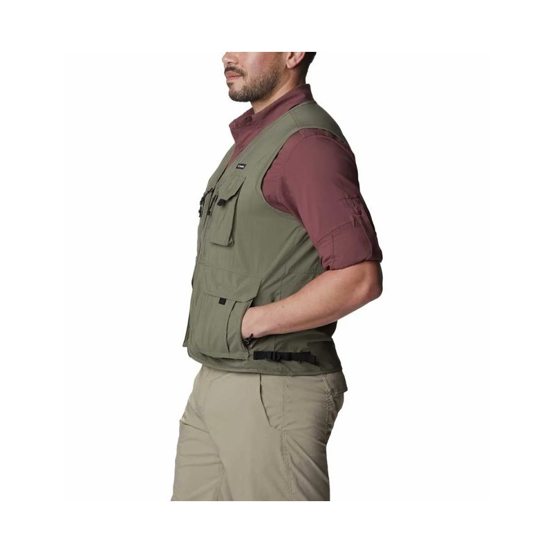 Colete Columbia SILVER RIDGE UTILITY VEST Stone Green