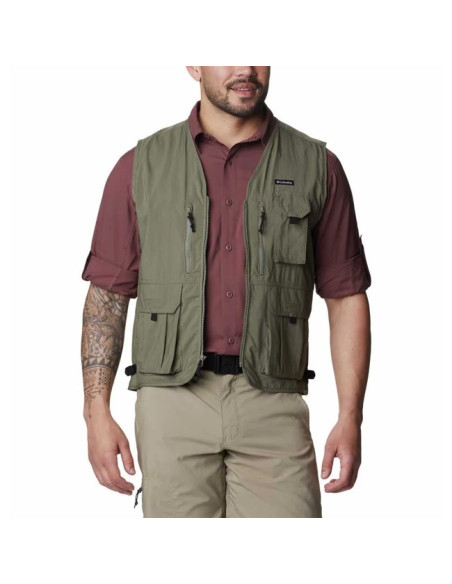 Väst Columbia SILVER RIDGE UTILITY VEST Stone Green