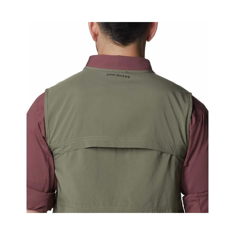 Liivi Columbia SILVER RIDGE UTILITY VEST Stone Green