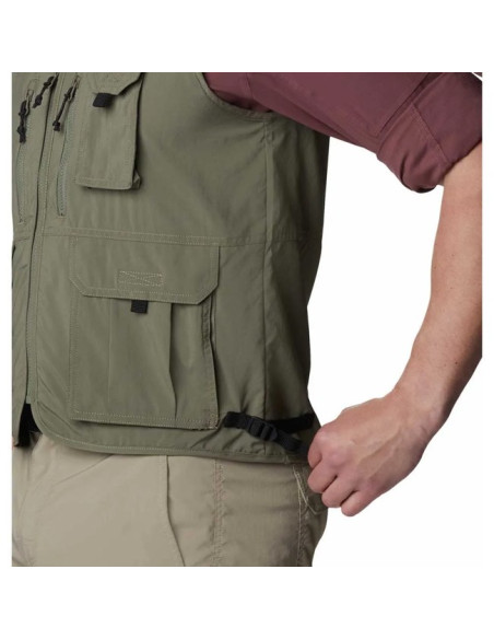 Telovnik Columbia SILVER RIDGE UTILITY VEST Stone Green