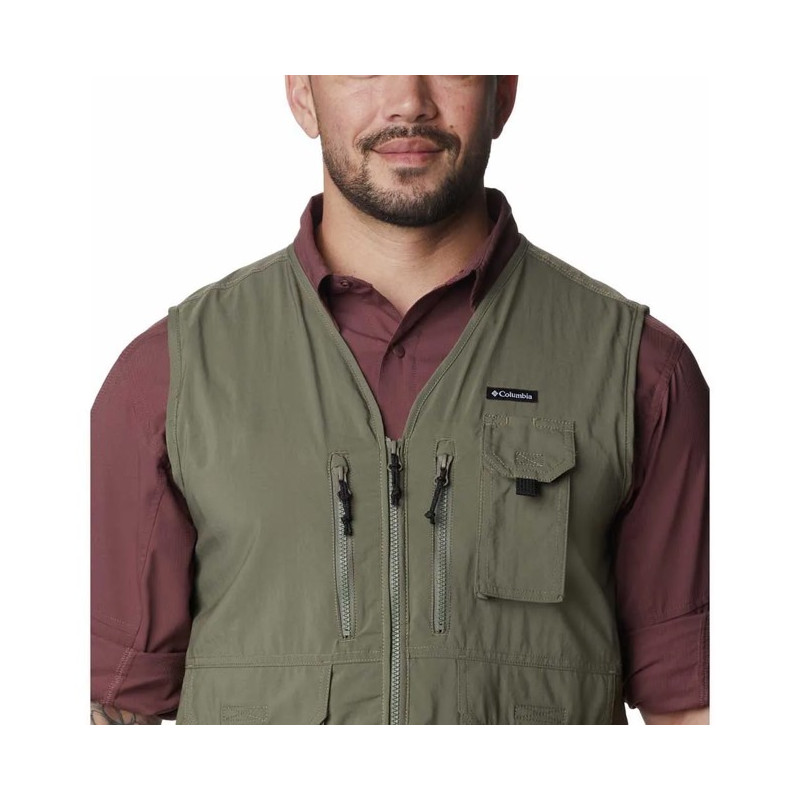 Liemenė Columbia SILVER RIDGE UTILITY VEST Stone Green