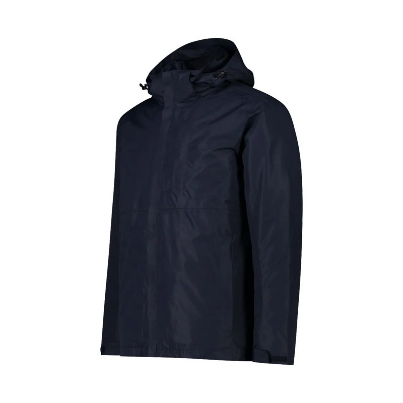 Giacca Cmp ZIP HOOD JACKET black blue