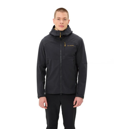 Jacka Vaude ROCCIA SOFTSHELL JKT II Black/Savanna