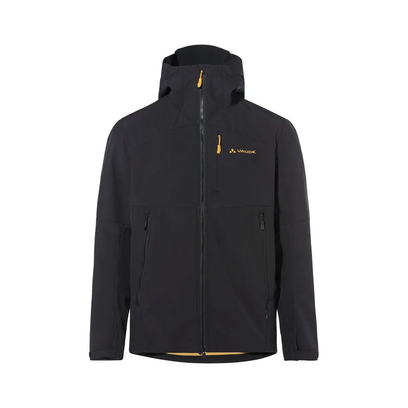 Jakna Vaude ROCCIA SOFTSHELL JKT II Black/Savanna