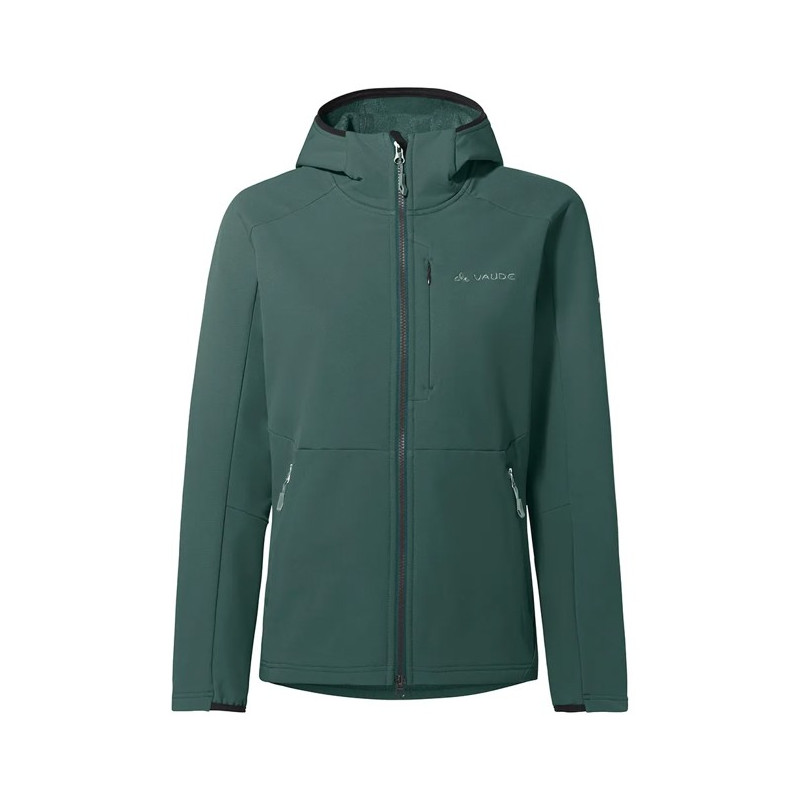 Polarfleece Vaude ELOPE STORMFLEECE HOODY Deep Pond