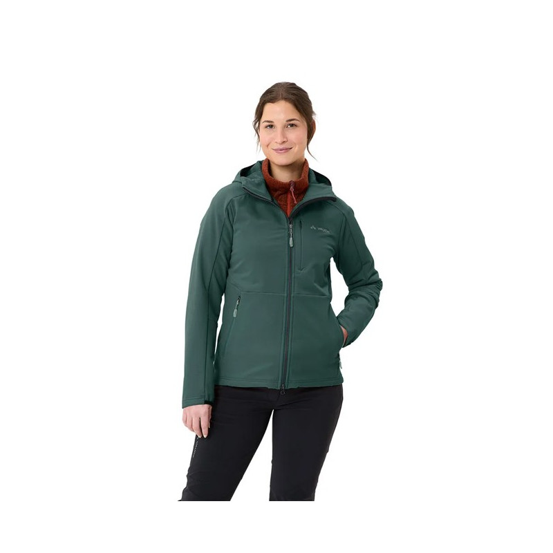 Pile Vaude ELOPE STORMFLEECE HOODY Deep Pond