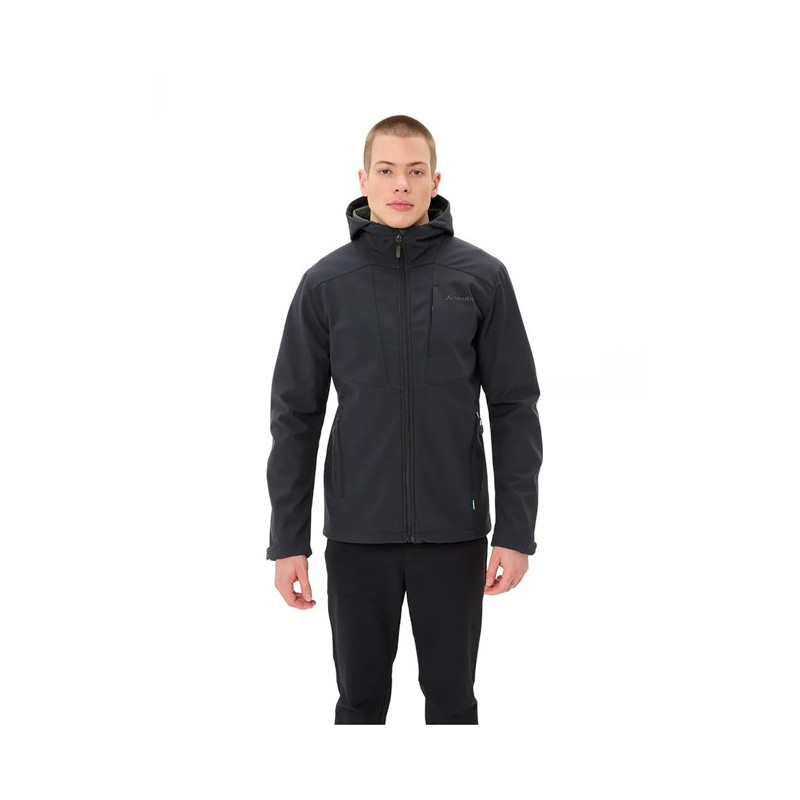 Jacket Vaude CYCLONE HOODED JKT Black/Khaki