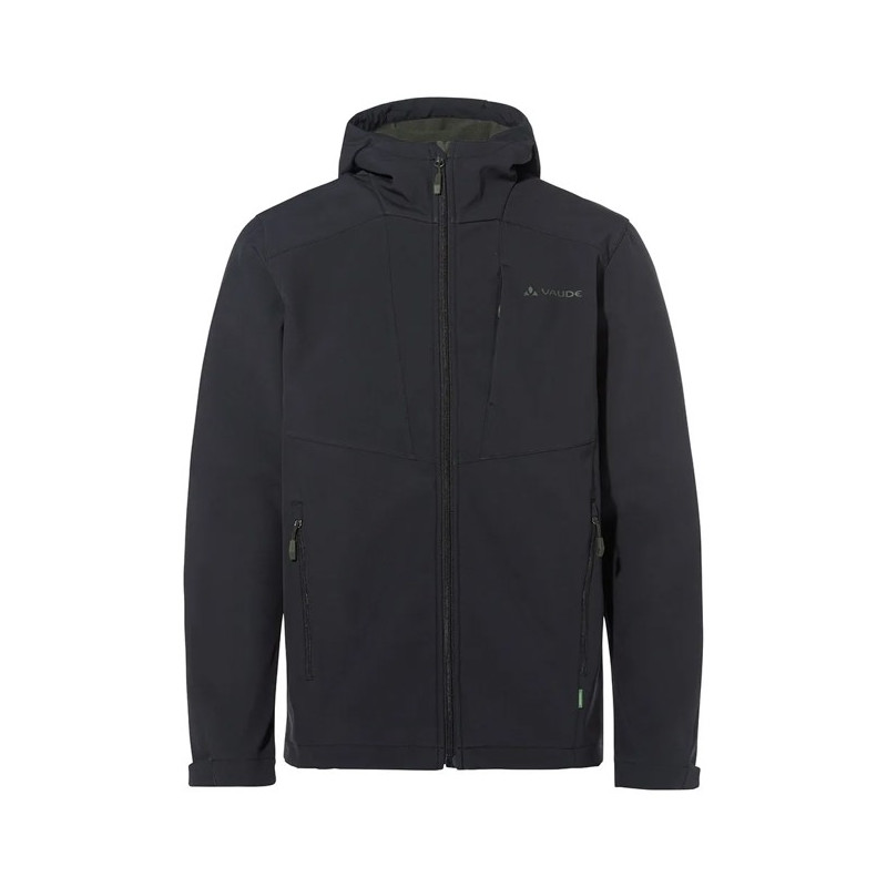 Jacket Vaude CYCLONE HOODED JKT Black/Khaki