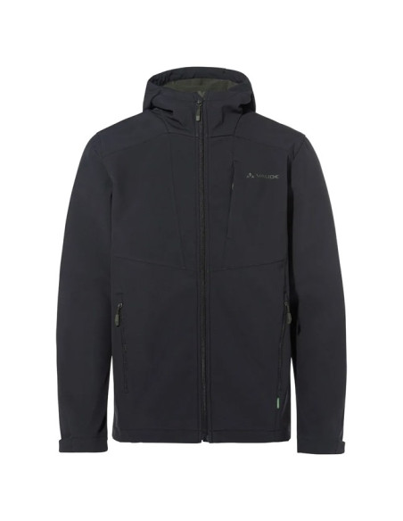 Kabát Vaude CYCLONE HOODED JKT Black/Khaki