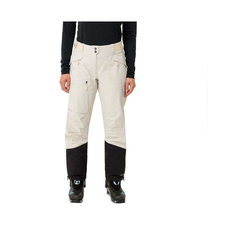 Kalhoty Vaude MONVISO 3L PANTS Ecru