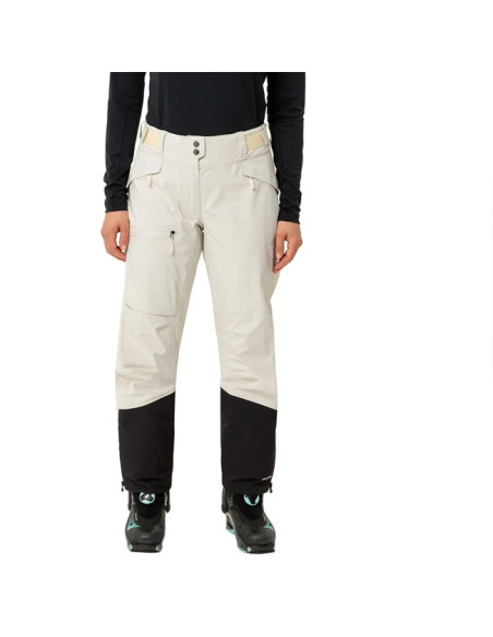 Nohavice Vaude MONVISO 3L PANTS Ecru