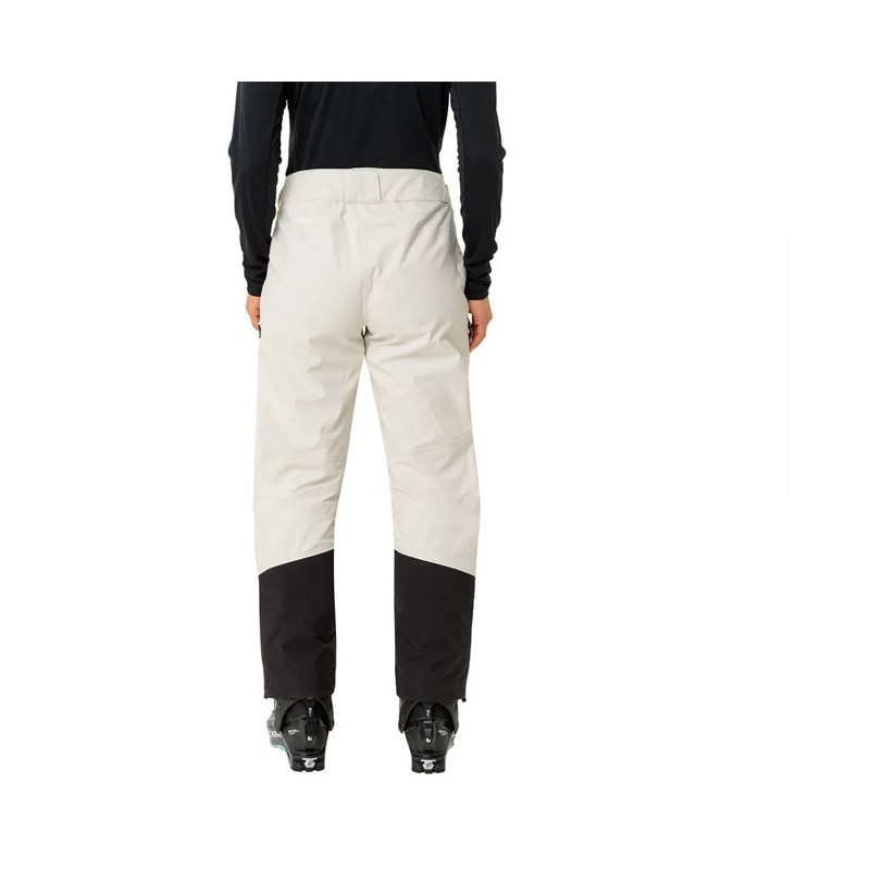 Kalhoty Vaude MONVISO 3L PANTS Ecru