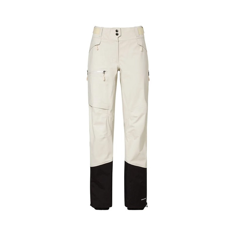 Kalhoty Vaude MONVISO 3L PANTS Ecru