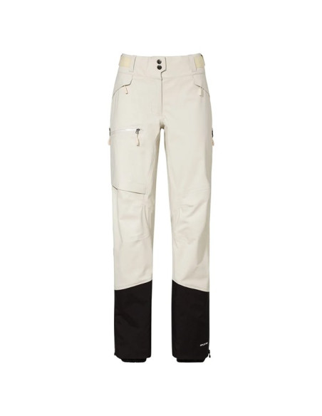 Kalhoty Vaude MONVISO 3L PANTS Ecru