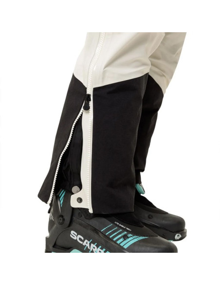 Nohavice Vaude MONVISO 3L PANTS Ecru