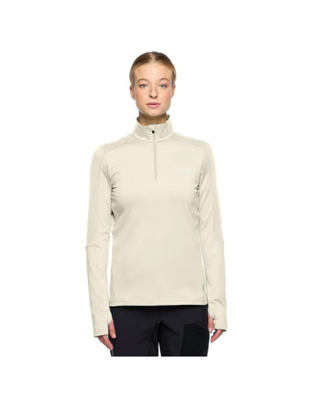 Polar Vaude LIVIGNO HALFZIP II Ecru