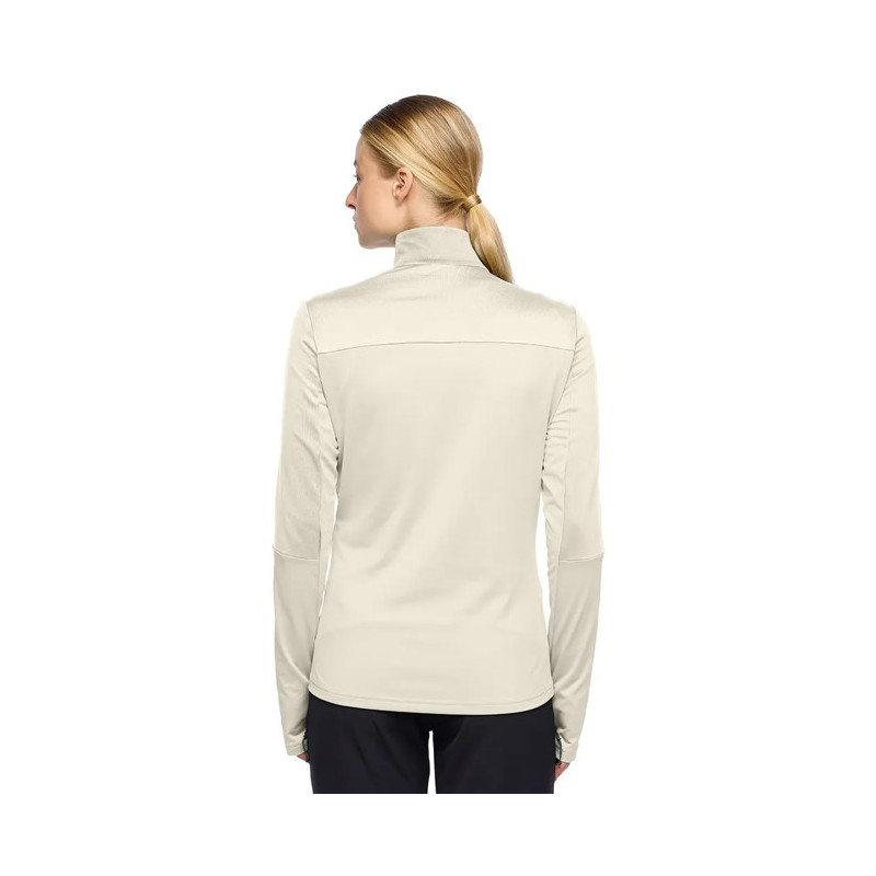 Fliskakna Vaude LIVIGNO HALFZIP II Ecru