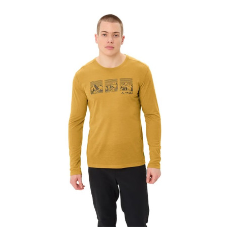 Tričko Vaude ROSEMOOR LS T-SHIRT III Savanna