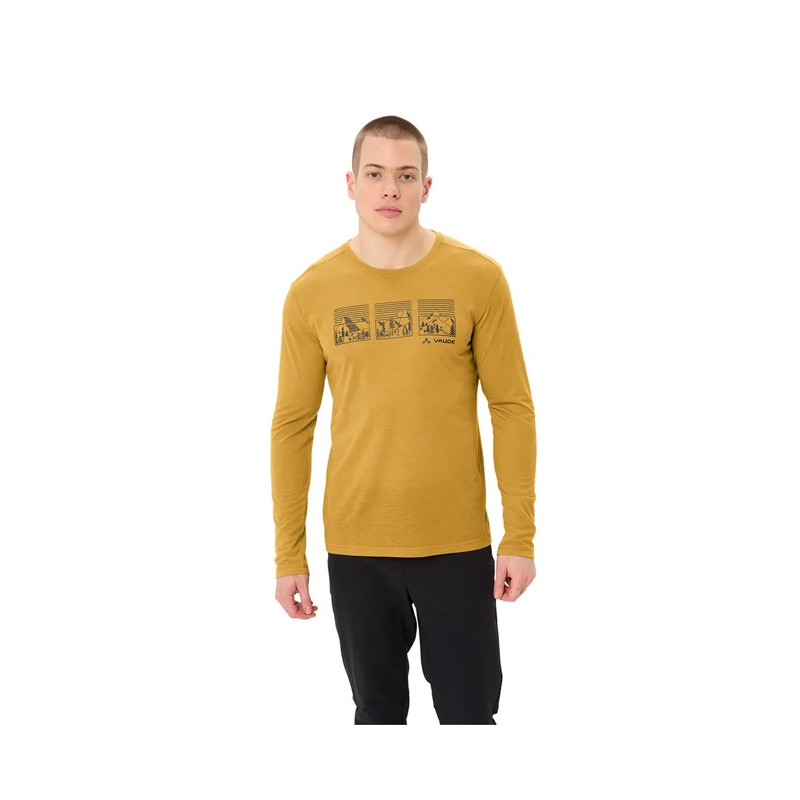 Tričko Vaude ROSEMOOR LS T-SHIRT III Savanna