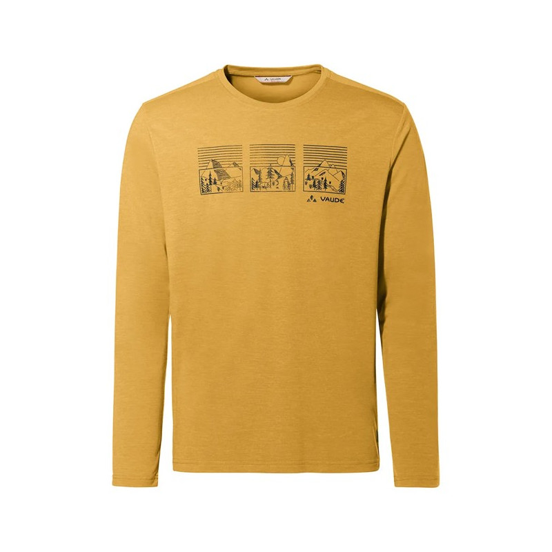 Tričko Vaude ROSEMOOR LS T-SHIRT III Savanna