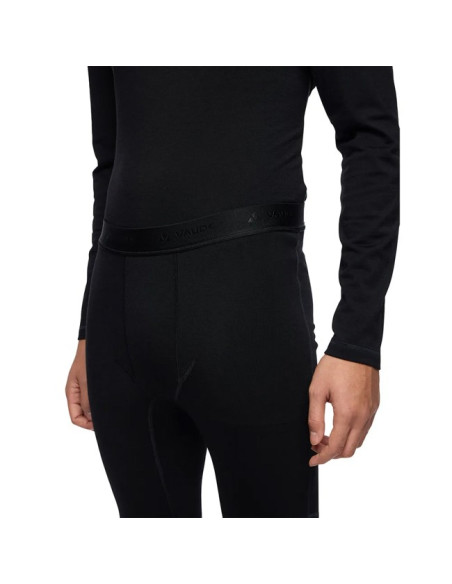 Nohavice Vaude MONVISO WOOL TIGHTS II Black